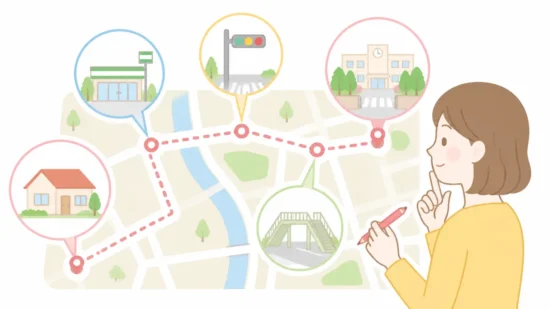 通園略図で自宅が遠いときは？書き方と見やすくまとめるコツ