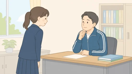 部活を辞めるときの顧問への伝え方|理由と例文をやさしく解説