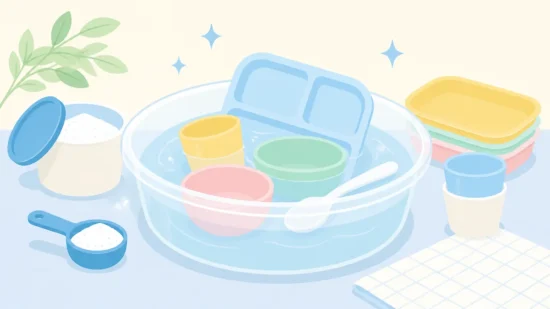 オキシクリーンはプラスチック食器に使える?手順と注意点を解説