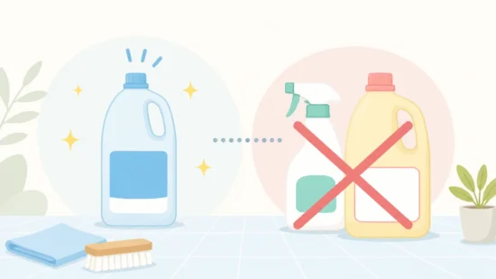 強アルカリの洗剤とは?落としやすい汚れと使い方の注意点を解説