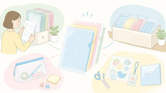 クリアファイル再利用アイデア|暮らしに役立つ活用法集
